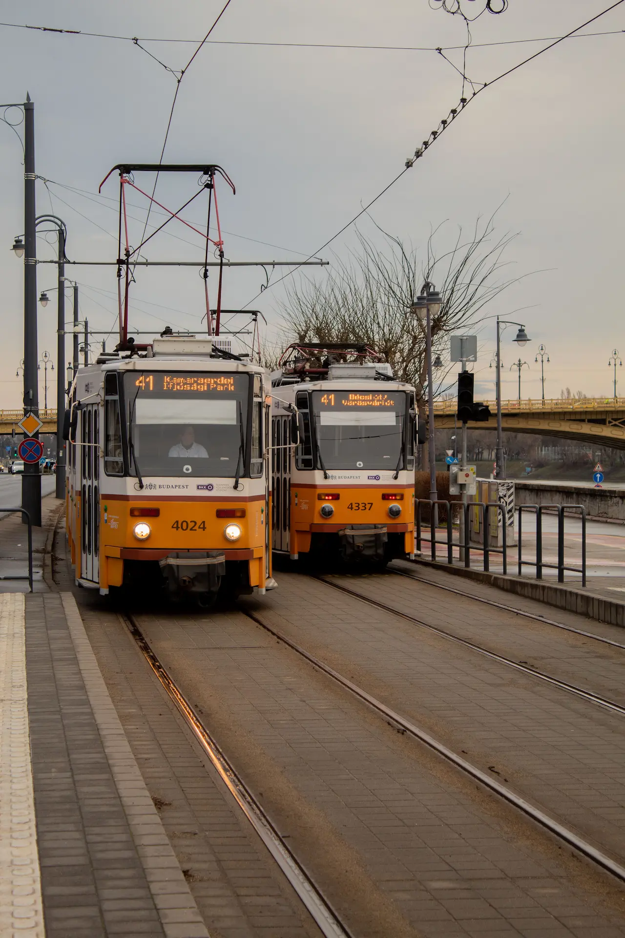 Narančasti tramvaji u Budimpešti